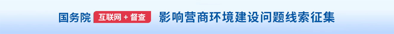 國務院“互聯網+督查”平臺